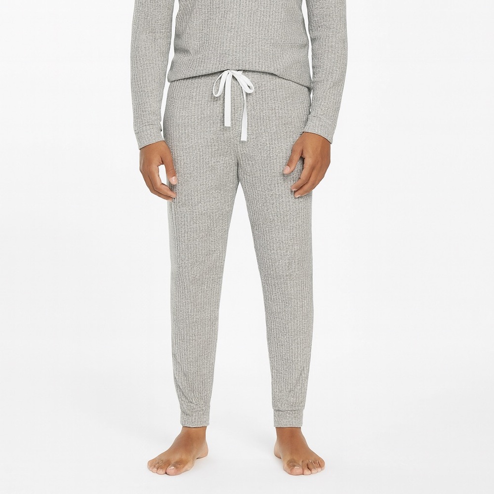 Alfani Cozy Ribbed Lounge Pants - Gray NWT unisex xxl